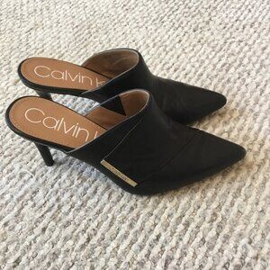 Calvin Klein Heeled Mules Women’s Size 7